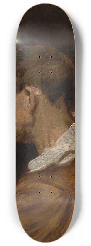 Anthony van Dyck - Study Head 8.25 inch art skate deck