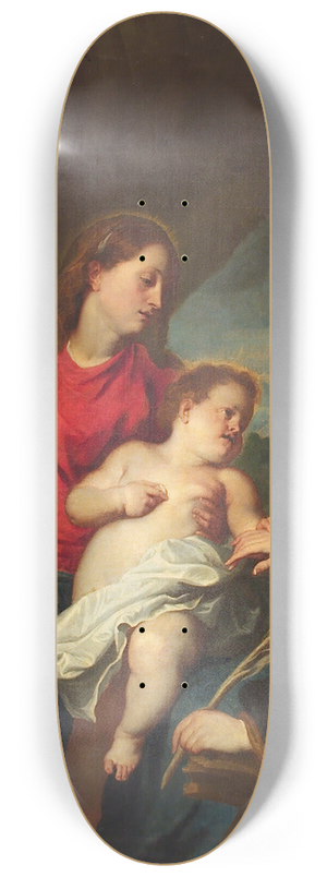 Anthony van Dyck - The Mystic Marriage of St Catherine of Alexandria 8.25 inch art skate deck Anthony van Dyck - The Mystic Marriage of St Catherine of Alexandria 8.25 inch art skate deck