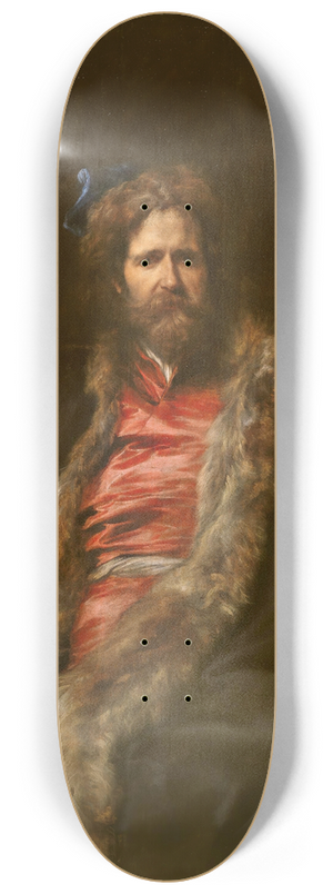 Anthony van Dyck - The Painter Martin Ryckaert 8.25 inch art skate deck
