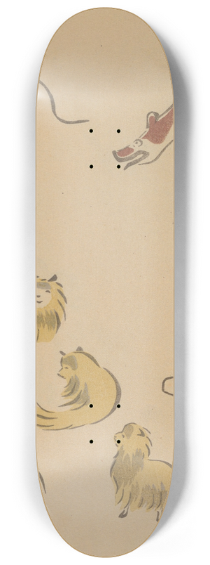 Masayoshi Kitao - Choju ryakugashiki, Pl.13 8.25 inch art skate deck