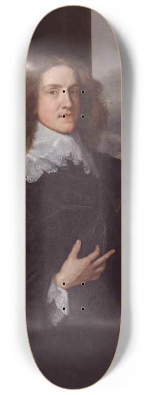 Anthony van Dyck - Young Gentleman 8.25 inch art skate deck