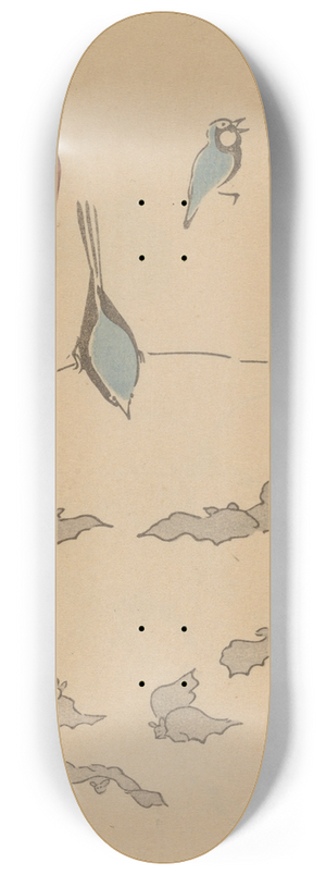 Masayoshi Kitao - Choju ryakugashiki, Pl.32 8.25 inch art skate deck