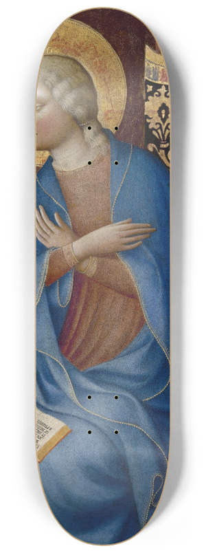 Masolino da Panicale - The Virgin Annunciate 8.25 inch art skate deck