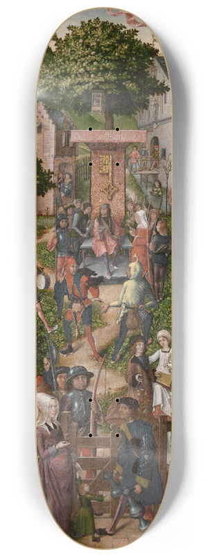 Master of Frankfurt - Festival of the Archers 8.25 inch art skate deck