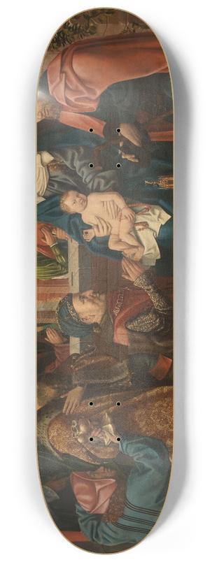 Master of Frankfurt - The Adoration of the Magi 8.25 inch art skate deck