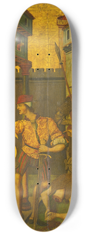 Master of Palanquinos - The Beheading of Saint John the Baptist 8.25 inch art skate deck Master of Palanquinos - The Beheading of Saint John the Baptist 8.25 inch art skate deck