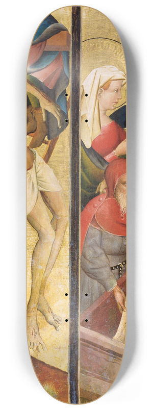 Master Of The Middle Rhine - Deposition and Entombment of Christ 8.25 inch art skate deck