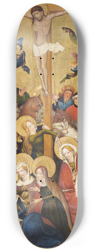 Master Of The Middle Rhine - The Crucifixion 8.25 inch art skate deck
