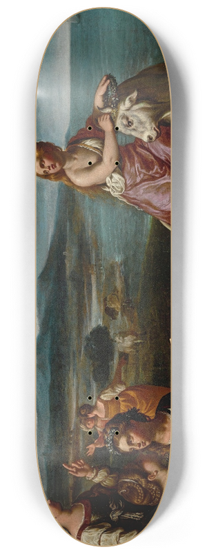 Antiveduto Gramatica - The Rape Of Europa 8.25 inch art skate deck