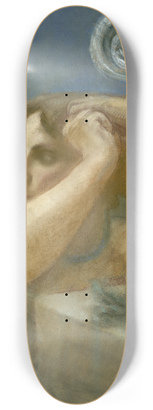 Antoine Bourdelle - Tte de femme au chapiteau 8.25 inch art skate deck