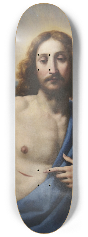 Matteo Rosselli - Christ the Redeemer 8.25 inch art skate deck