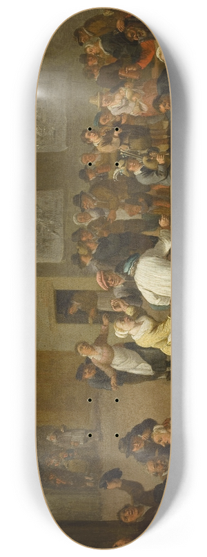 Mattheus van Helmont - Fun at the inn 8.25 inch art skate deck Mattheus van Helmont - Fun at the inn 8.25 inch art skate deck