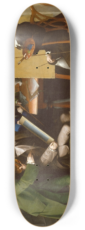 Matthew Pratt - The American School 8.25 inch art skate deck Matthew Pratt - The American School 8.25 inch art skate deck