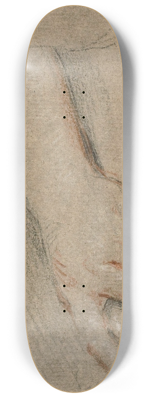 Antoine Coypel - Hand Pointing and Forearm 8.25 inch art skate deck