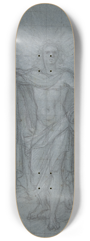 Antoine Coypel - Standing Figure of Apollo 8.25 inch art skate deck