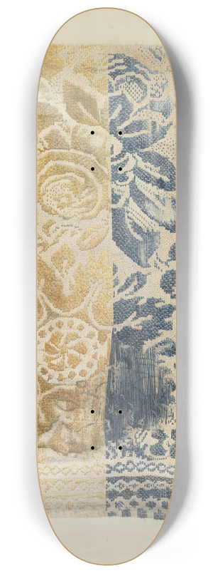 Maud M. Holme - Handwoven Table Cover 8.25 inch art skate deck