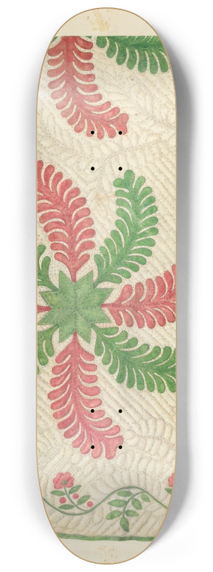 Maud M. Holme - Quilt Applique Pattern 8.25 inch art skate deck