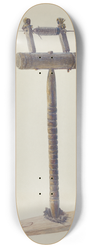 Maud M. Holme - Spinning Wheel 8.25 inch art skate deck