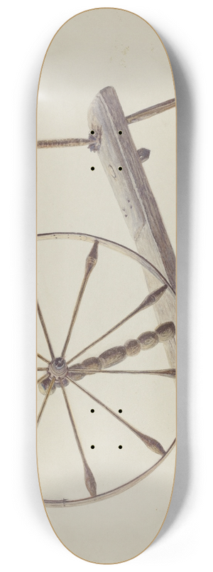 Maud M. Holme - Spinning Wheel 8.25 inch art skate deck