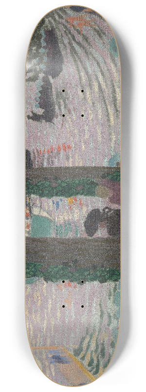 Maurice Denis - Blessing of a Yacht on the Belon River 8.25 inch art skate deck