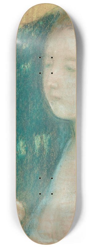 Maurice Denis - Elle tait plus belle que les rves 8.25 inch art skate deck Maurice Denis - Elle tait plus belle que les rves 8.25 inch art skate deck