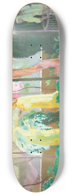 Maurice Denis - LOffice de sainte Catherine ou Sainte Catherine rcite loffice de Jsus 8.25 inch art skate deck