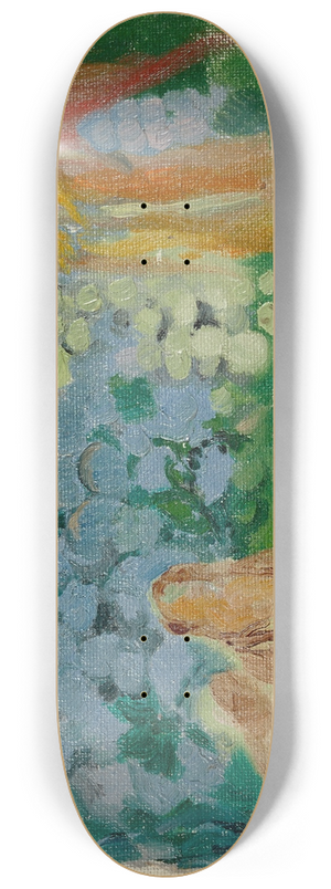 Maurice Denis - Psych aux hortensias (esquisse) 8.25 inch art skate deck