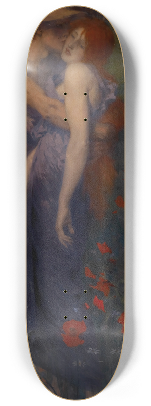 Maurice Greiffenhagen - An Idyll 8.25 inch art skate deck