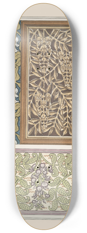 Maurice Pillard Verneuil - Glycine 3 8.25 inch art skate deck