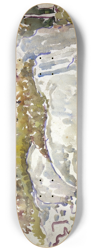 Maurice Prendergast - Rocks, Maine 8.25 inch art skate deck