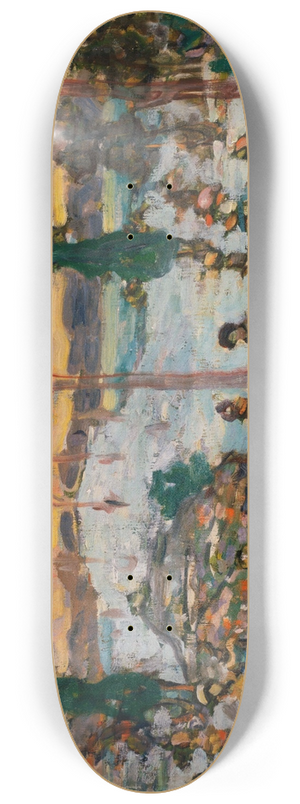 Maurice Prendergast - Snow in April 8.25 inch art skate deck