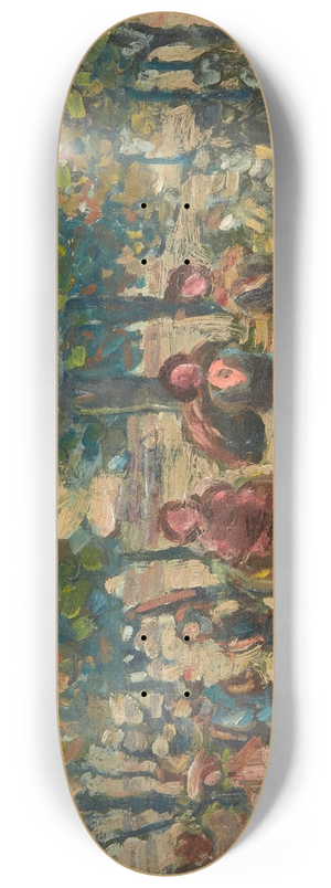 Maurice Prendergast - Sunday in the Park 8.25 inch art skate deck Maurice Prendergast - Sunday in the Park 8.25 inch art skate deck