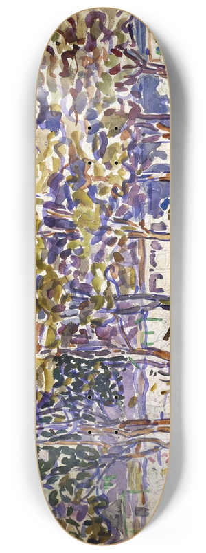 Maurice Prendergast - Trees 8.25 inch art skate deck