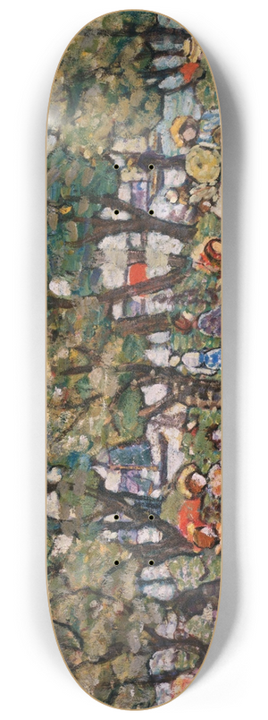 Maurice Prendergast - Under the Trees 8.25 inch art skate deck