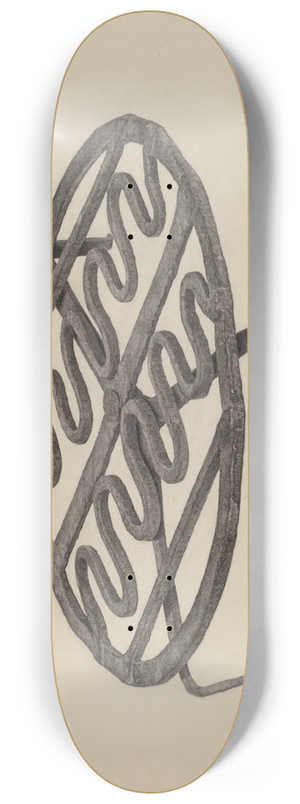 Maurice Van Felix - Gridiron 8.25 inch art skate deck