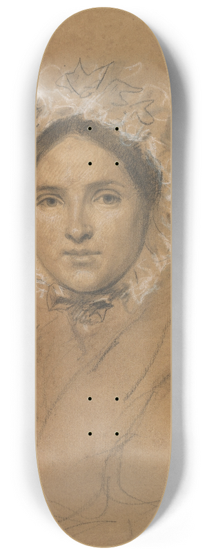 Antoine-Jean Gros - Portrait of a Woman 8.25 inch art skate deck