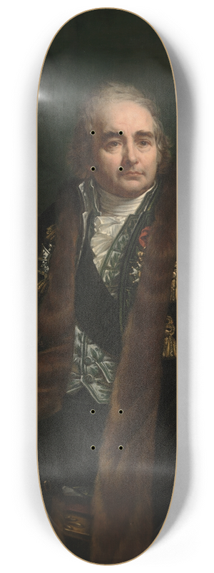 Antoine-Jean Gros - Portrait of Count Jean-Antoine Chaptal 8.25 inch art skate deck Antoine-Jean Gros - Portrait of Count Jean-Antoine Chaptal 8.25 inch art skate deck
