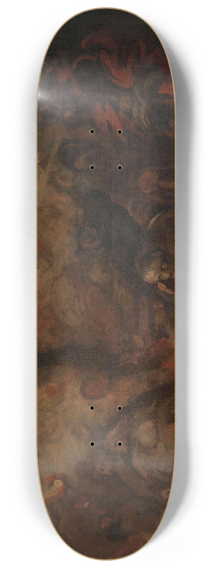 Antoine Joseph Wiertz - Sketch 8.25 inch art skate deck