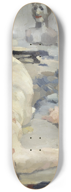 Max Feldbauer - Liegender Akt 8.25 inch art skate deck