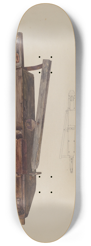 Max Fernekes - Corn Planter 8.25 inch art skate deck