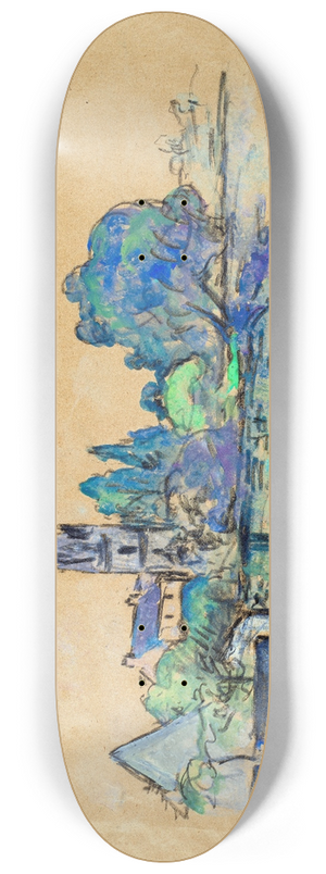 Maxime Maufra - Landscape 8.25 inch art skate deck