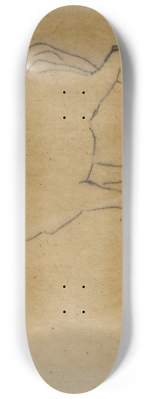 Antoine-Louis Barye - Etude de gazelle 8.25 inch art skate deck