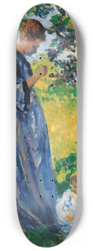 Maximilien Luce - Poissy, Madame Dillon 8.25 inch art skate deck Maximilien Luce - Poissy, Madame Dillon 8.25 inch art skate deck