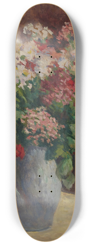 Maximilien Luce - Vase De Girofles 8.25 inch art skate deck