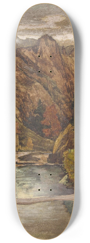 Max Kahrer - Der Lassinggraben 8.25 inch art skate deck