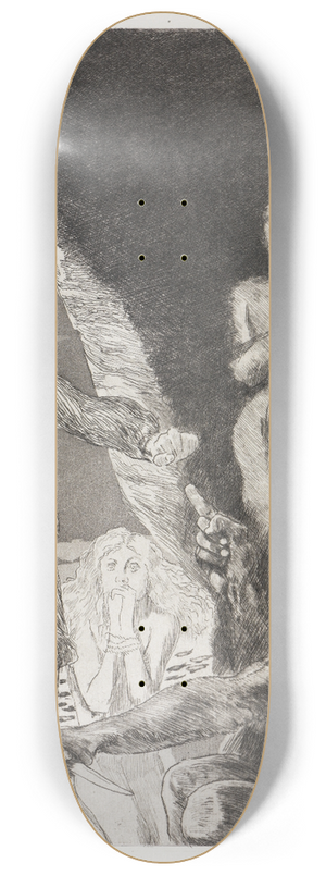 Max Klinger - Bedingung (Zelt, Opus XIV, 2. Teil, Nr. 38) 8.25 inch art skate deck