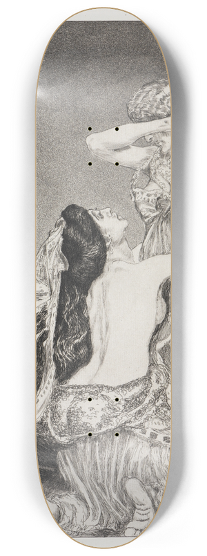 Max Klinger - Bestrmung (Zelt, Opus XIV, 2. Teil, Nr. 28) 8.25 inch art skate deck