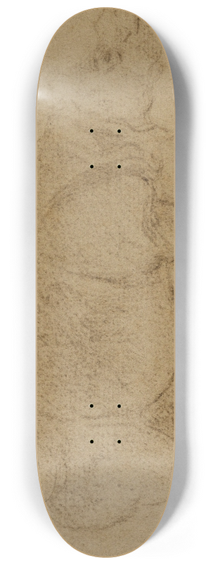 Antoine-Louis Barye - Rhinocros 8.25 inch art skate deck Antoine-Louis Barye - Rhinocros 8.25 inch art skate deck