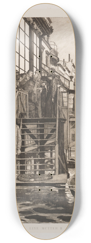 Max Klinger - Dramen 8.25 inch art skate deck