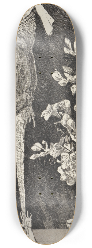 Max Klinger - Entfhrung (Ein Handschuh, Opus VI, Blatt 9) 8.25 inch art skate deck